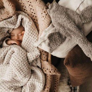 ❌SOLD House of Jude Waffle Knit Throw